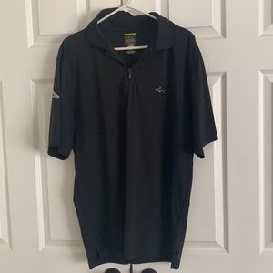 Shark Zip Up Polo